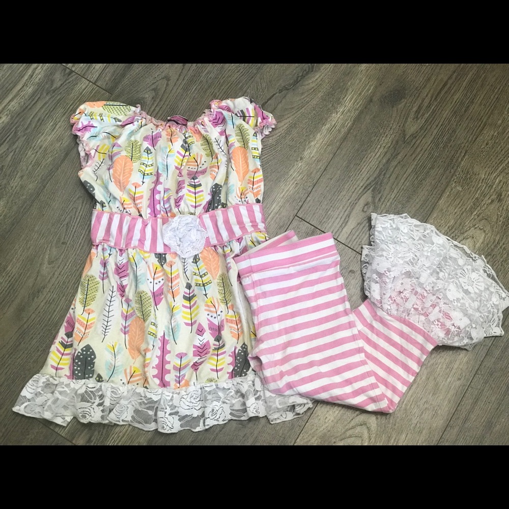 Ann Loren Size 10 two piece outfit